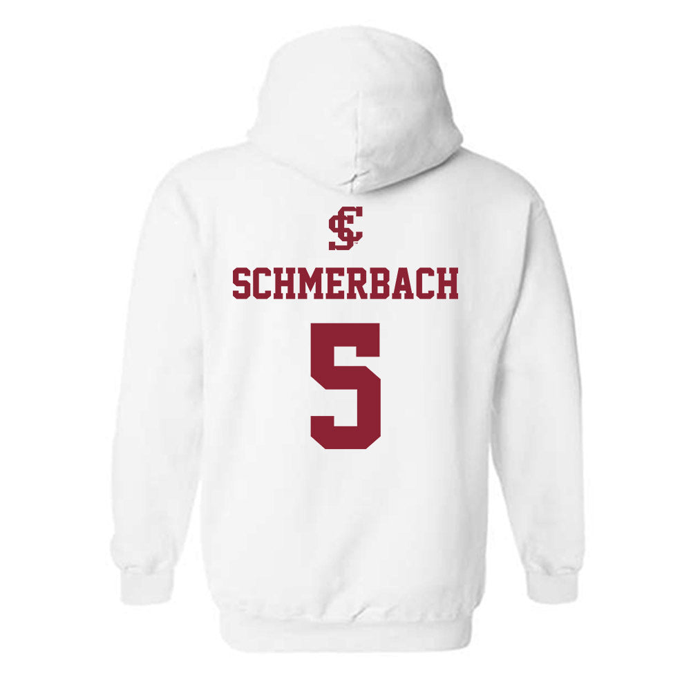 SCU - NCAA Women's Basketball : Sara Schmerbach - Hooded Sweatshirt-1