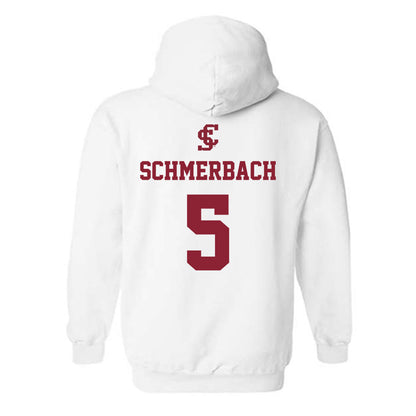 SCU - NCAA Women's Basketball : Sara Schmerbach - Hooded Sweatshirt-1