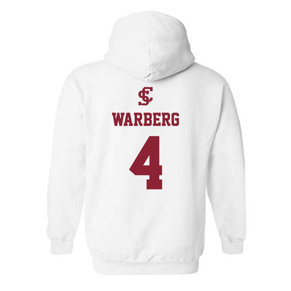 SCU - NCAA Women's Basketball : Maddy Warberg - Hooded Sweatshirt-1