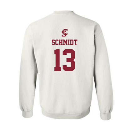 SCU - NCAA Women's Basketball : Ava Schmidt - Crewneck Sweatshirt-1
