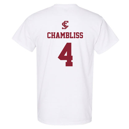 SCU - NCAA Women's Water Polo : Megan Chambliss - T-Shirt-1