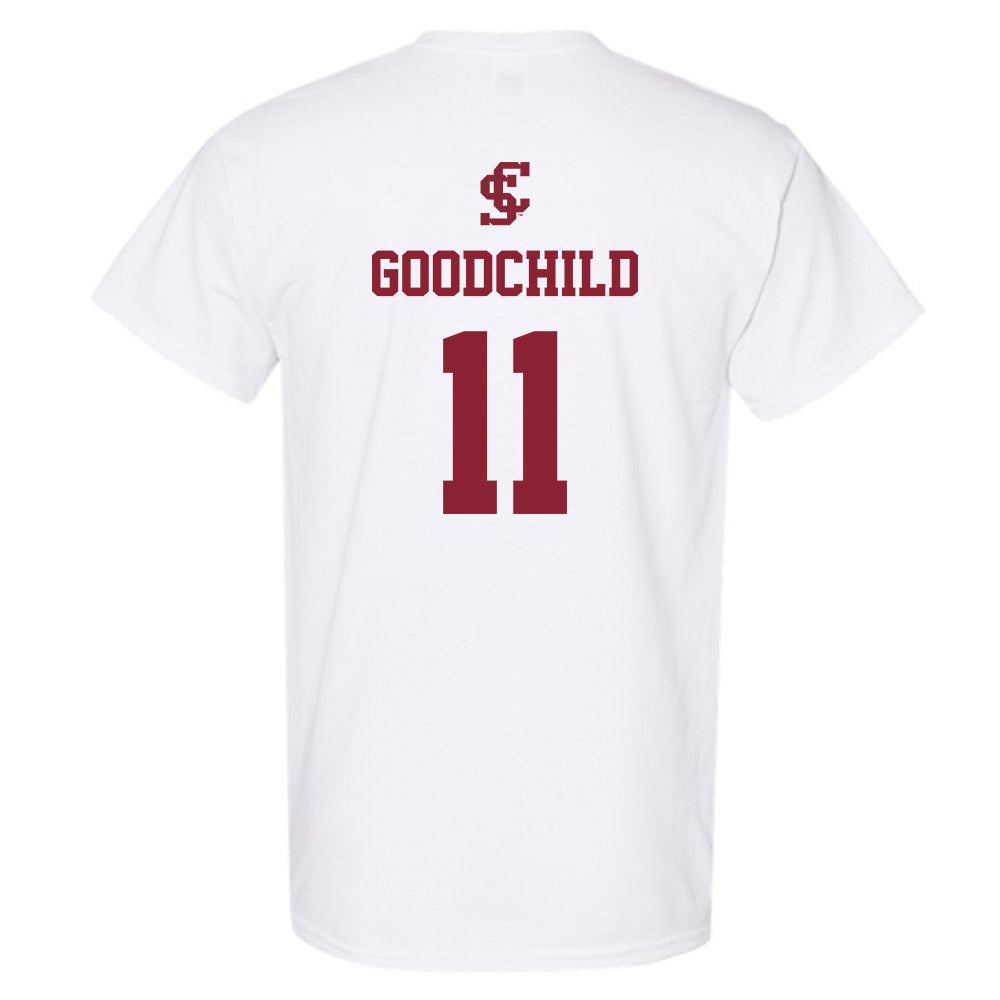 SCU - NCAA Women's Basketball : Alana Goodchild - T-Shirt-1