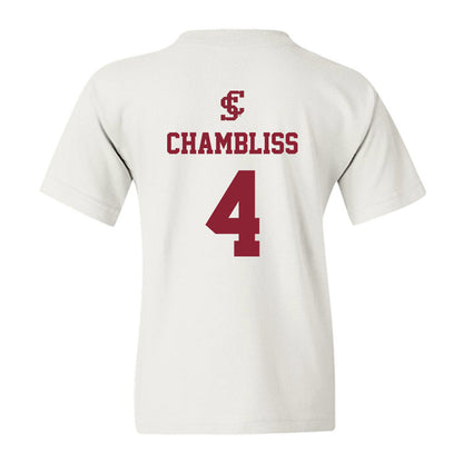 SCU - NCAA Women's Water Polo : Megan Chambliss - Youth T-Shirt-1