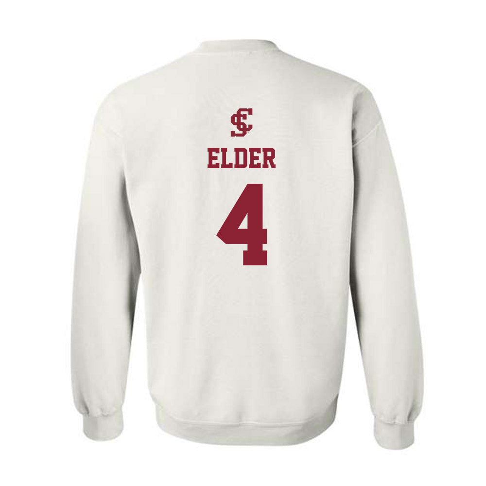 SCU - NCAA Men's Soccer : Naji Elder - Crewneck Sweatshirt-1