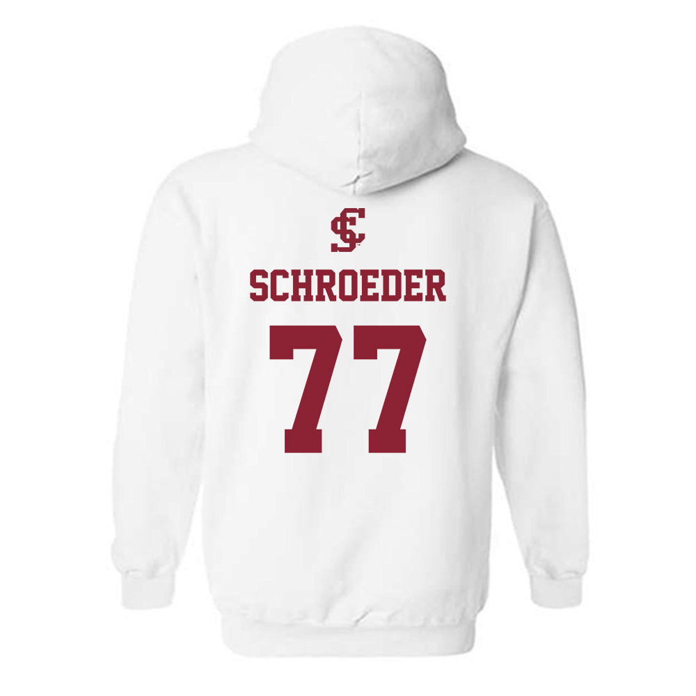 SCU - NCAA Softball : Ellison Schroeder - Hooded Sweatshirt-1