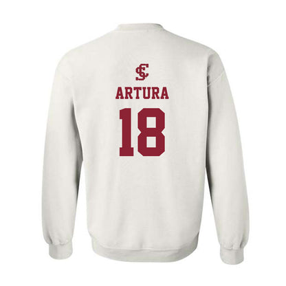 SCU - NCAA Women's Water Polo : Reese Artura - Crewneck Sweatshirt-1