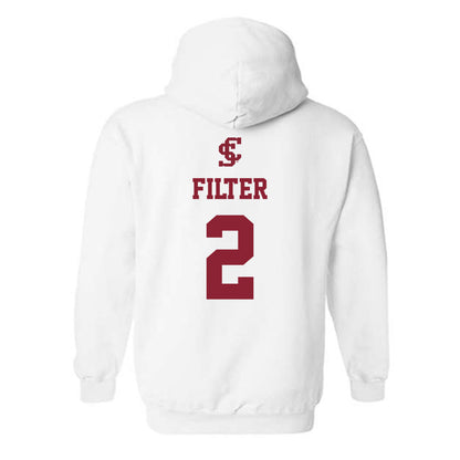 SCU - NCAA Baseball : Deuce Filter - Hooded Sweatshirt-1