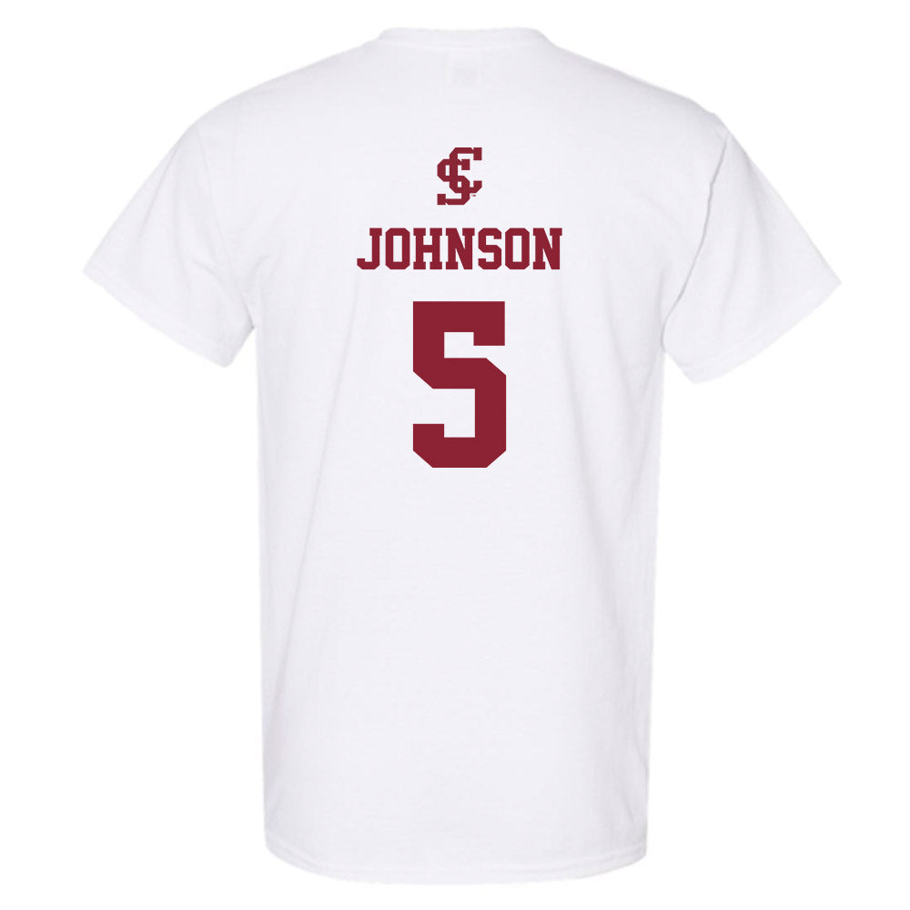SCU - NCAA Women's Volleyball : Caitlin Johnson - T-Shirt-1
