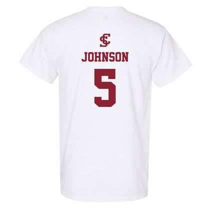 SCU - NCAA Women's Volleyball : Caitlin Johnson - T-Shirt-1