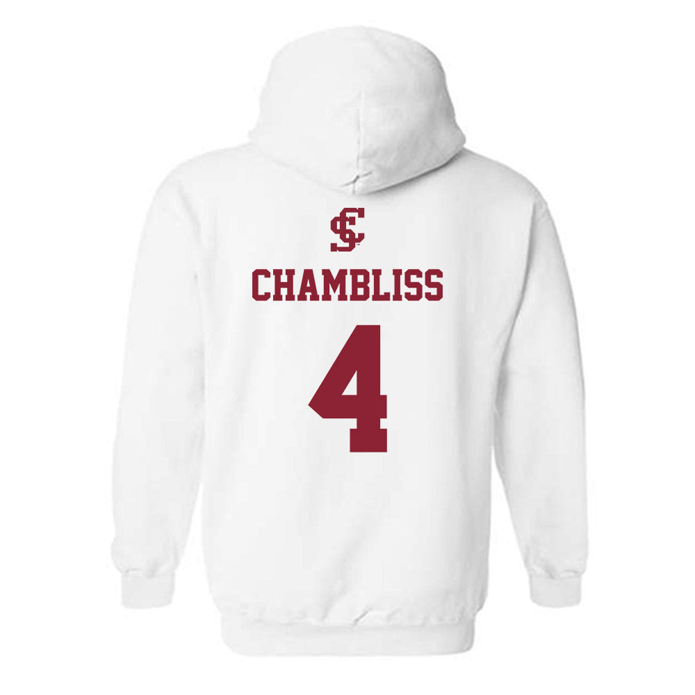 SCU - NCAA Women's Water Polo : Megan Chambliss - Hooded Sweatshirt-1