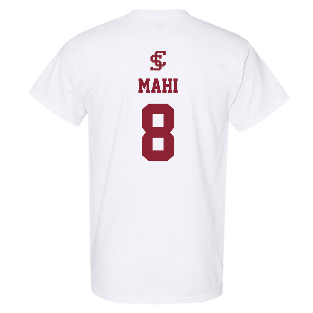 SCU - NCAA Men's Basketball : Elijah Mahi - T-Shirt-1