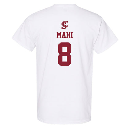 SCU - NCAA Men's Basketball : Elijah Mahi - T-Shirt-1