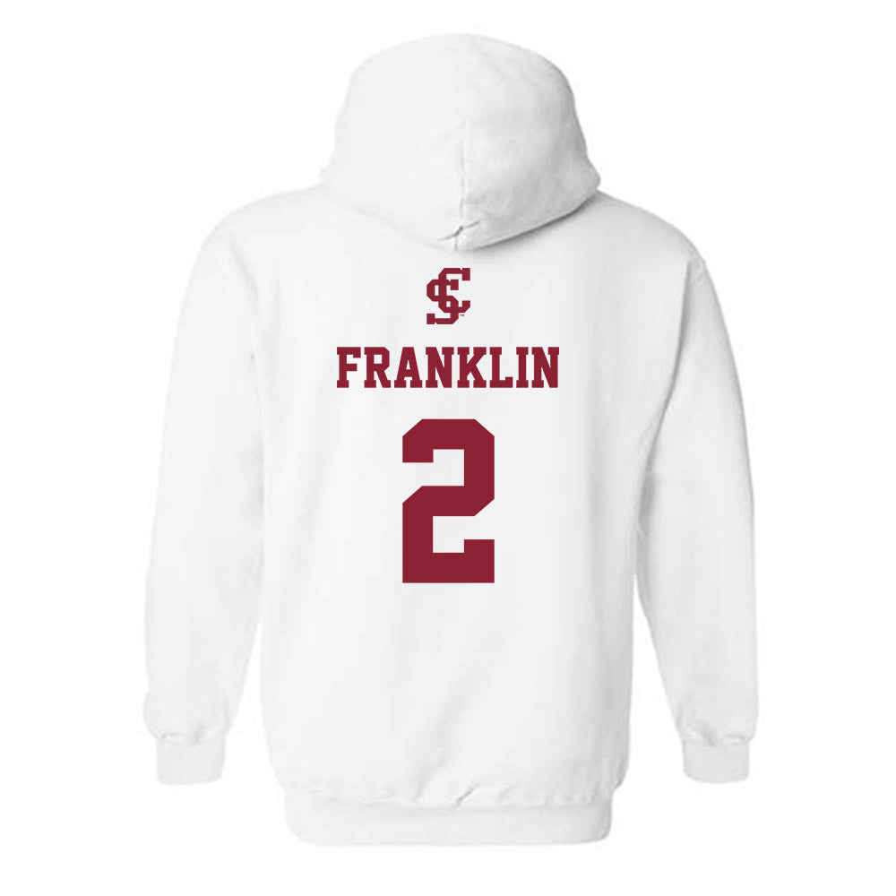 SCU - NCAA Beach Volleyball : Alex Franklin - Hooded Sweatshirt-1