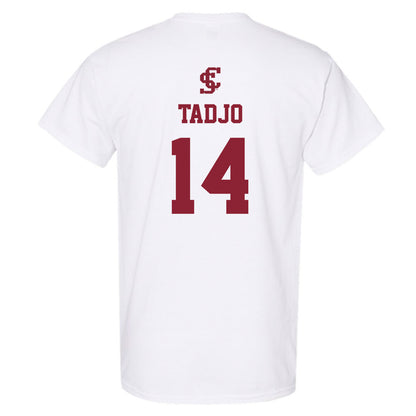 SCU - NCAA Men's Basketball : chris tadjo - T-Shirt-1