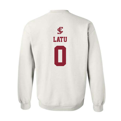 SCU - NCAA Women's Basketball : Malia Latu - Crewneck Sweatshirt