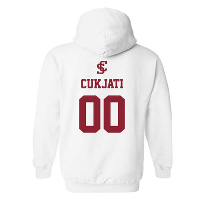 SCU - NCAA Beach Volleyball : Avery Cukjati - Hooded Sweatshirt-1