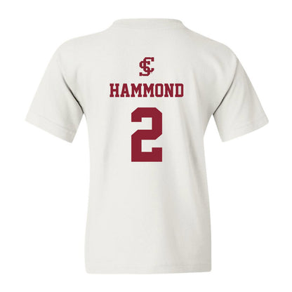 SCU - NCAA Men's Basketball : Christian Hammond - Youth T-Shirt