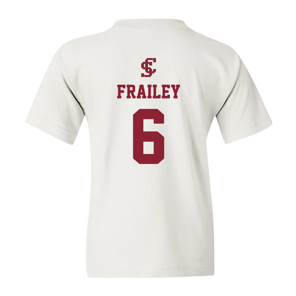 SCU - NCAA Beach Volleyball : Ally Frailey - Youth T-Shirt-1