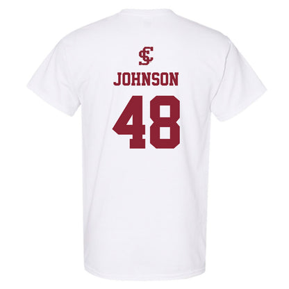 SCU - NCAA Baseball : Joshua Johnson - T-Shirt