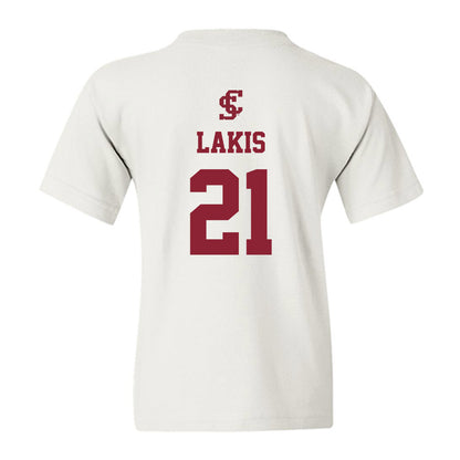 SCU - NCAA Women's Water Polo : Lia Lakis - Youth T-Shirt-1