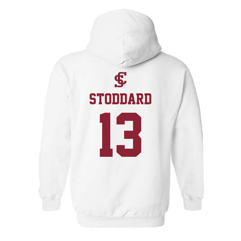 SCU - NCAA Beach Volleyball : Ava Stoddard - Hooded Sweatshirt-1