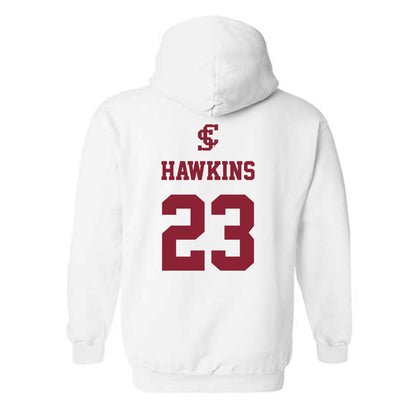 SCU - NCAA Women's Basketball : Ashley Hawkins - Hooded Sweatshirt-1