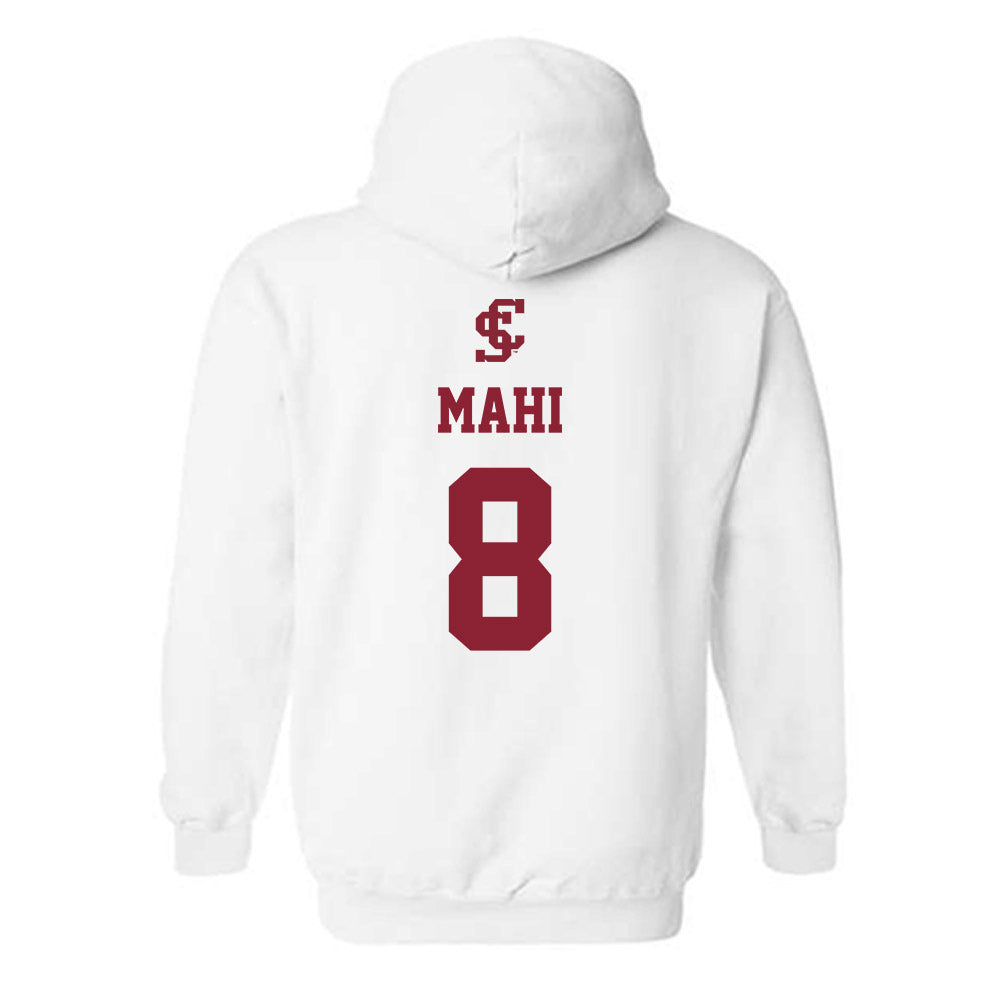 SCU - NCAA Men's Basketball : Elijah Mahi - Hooded Sweatshirt-1