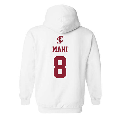 SCU - NCAA Men's Basketball : Elijah Mahi - Hooded Sweatshirt-1