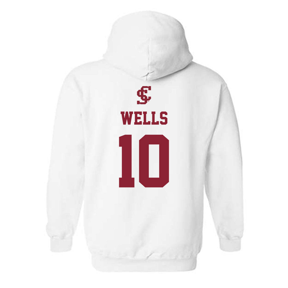 SCU - NCAA Women's Water Polo : Ava Wells - Hooded Sweatshirt-1
