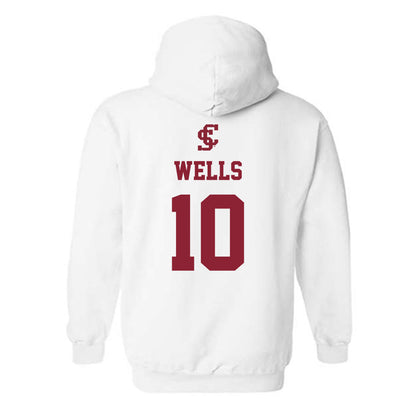 SCU - NCAA Women's Water Polo : Ava Wells - Hooded Sweatshirt-1