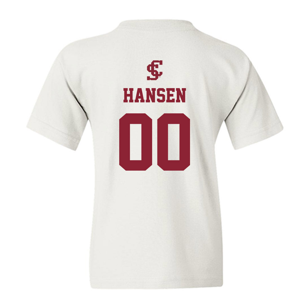 SCU - NCAA Beach Volleyball : Mandy Hansen - Youth T-Shirt-1