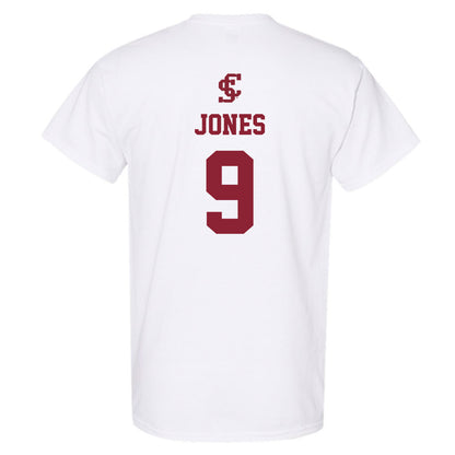 SCU - NCAA Women's Basketball : Maia Jones - T-Shirt-1