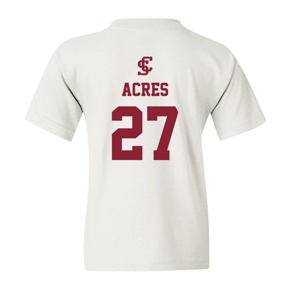 SCU - NCAA Softball : Kyla Acres - Youth T-Shirt-1