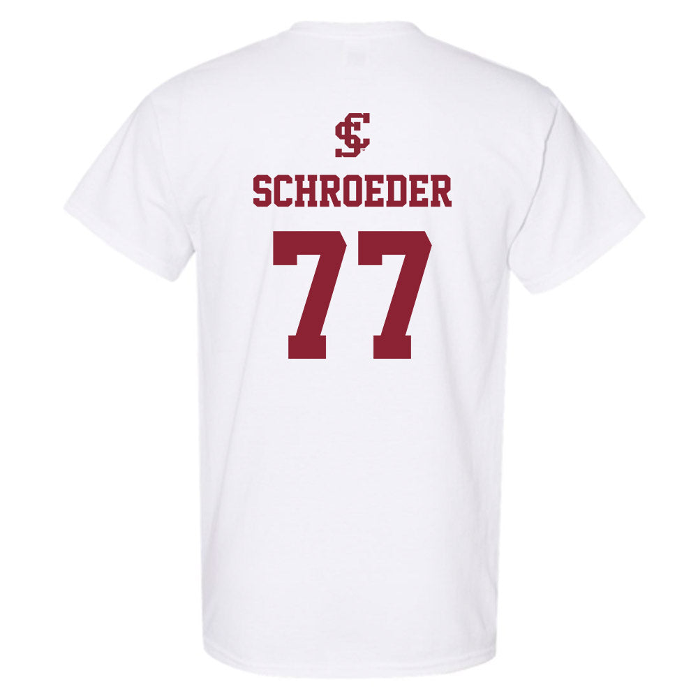 SCU - NCAA Softball : Ellison Schroeder - T-Shirt-1