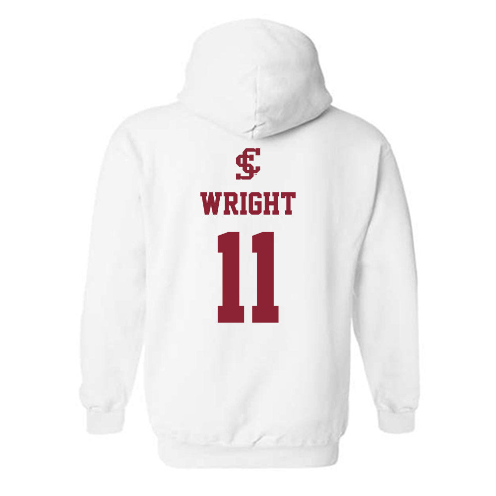  - NCAA Women's Water Polo : Malaya Wright - Hooded Sweatshirt-1