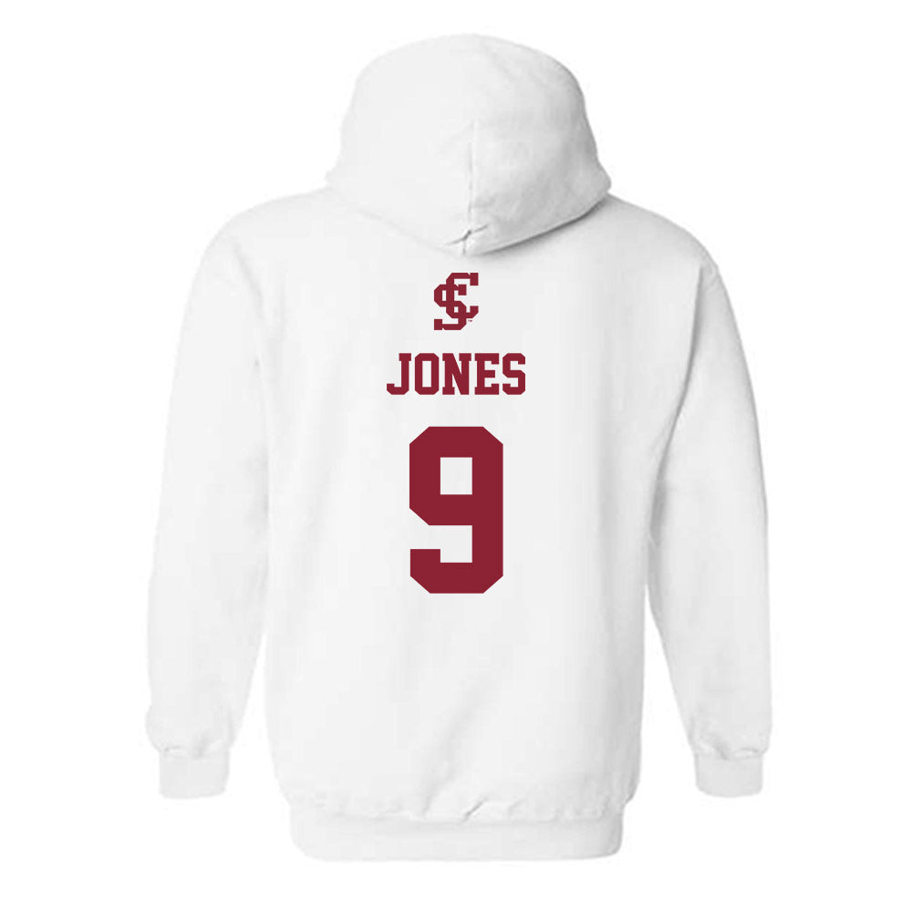 SCU - NCAA Women's Basketball : Maia Jones - Hooded Sweatshirt-1