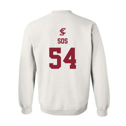 SCU - NCAA Baseball : Camden Sos - Crewneck Sweatshirt-1