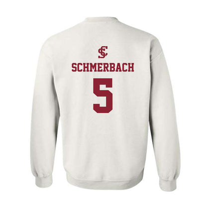 SCU - NCAA Women's Basketball : Sara Schmerbach - Crewneck Sweatshirt-1
