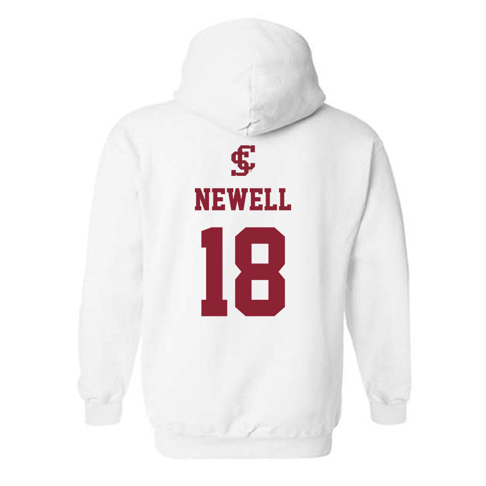 SCU - NCAA Women's Volleyball : Hailey Newell - Hooded Sweatshirt-1