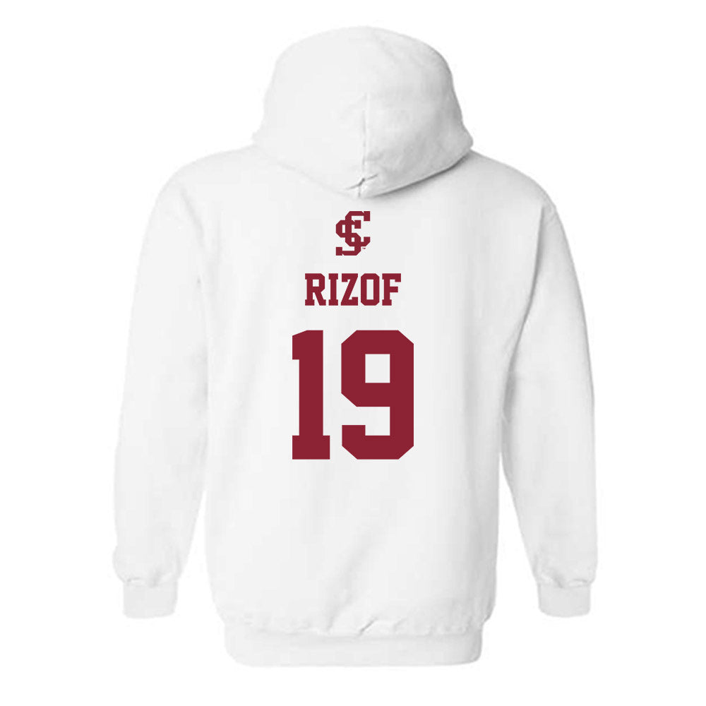 SCU - NCAA Women's Water Polo : Chloe Rizof - Hooded Sweatshirt-1