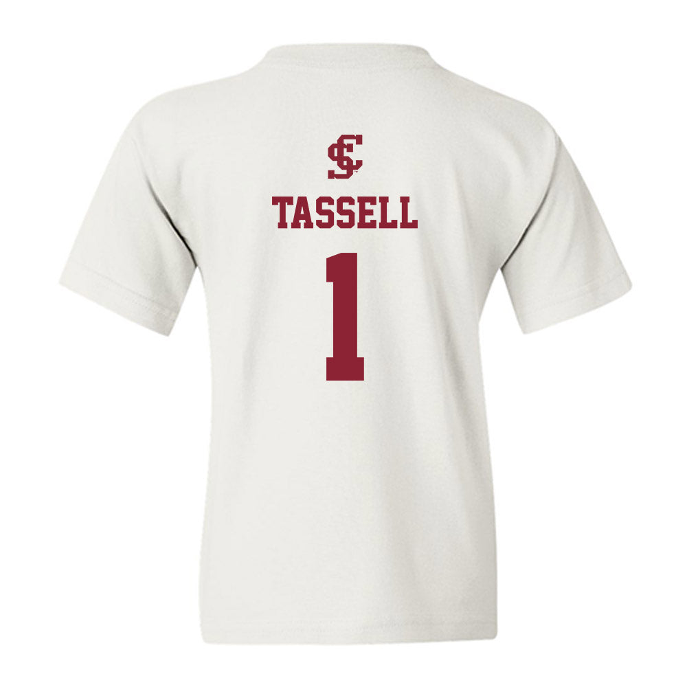 SCU - NCAA Women's Water Polo : Haley Tassell - Youth T-Shirt-1