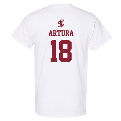 SCU - NCAA Women's Water Polo : Reese Artura - T-Shirt-1