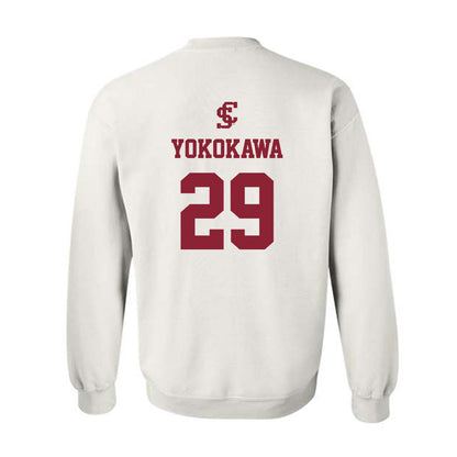 SCU - NCAA Men's Soccer : Yu Yokokawa - Crewneck Sweatshirt