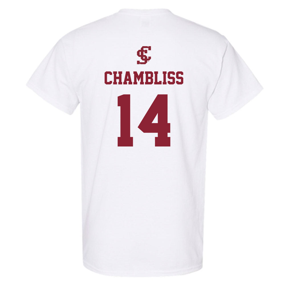 SCU - NCAA Women's Water Polo : Megan Chambliss - T-Shirt