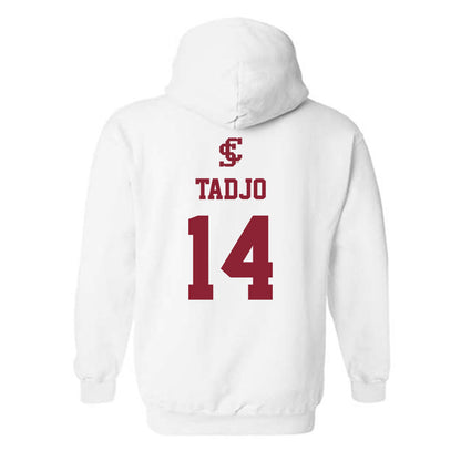 SCU - NCAA Men's Basketball : chris tadjo - Hooded Sweatshirt-1