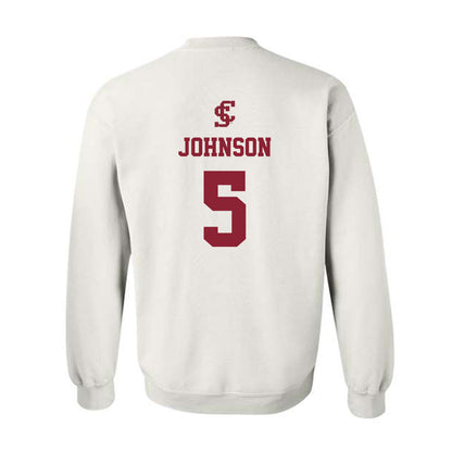 SCU - NCAA Women's Volleyball : Caitlin Johnson - Crewneck Sweatshirt-1