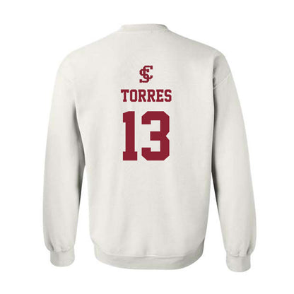 SCU - NCAA Women's Water Polo : Avary Torres - Crewneck Sweatshirt-1