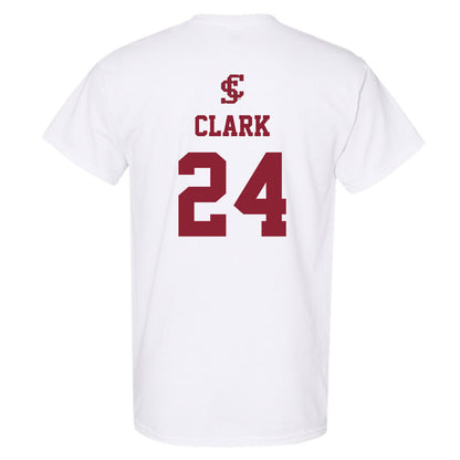 SCU - NCAA Women's Basketball : Reilly Clark - T-Shirt-1