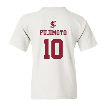 SCU - NCAA Baseball : Hunter Fujimoto - Youth T-Shirt-1