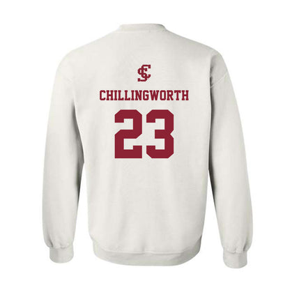 SCU - NCAA Beach Volleyball : Kawena Chillingworth - Crewneck Sweatshirt-1